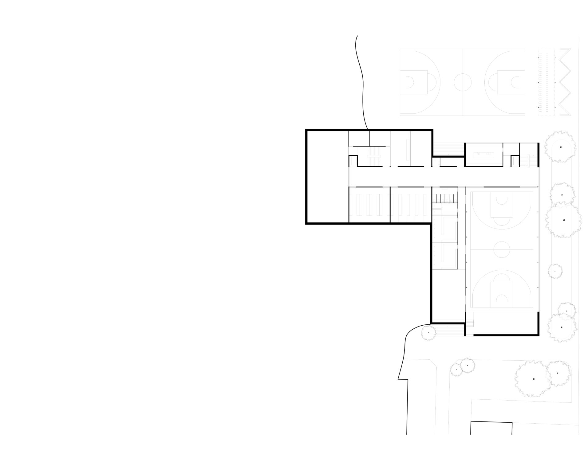 centre scolaire | evionnaz | rez inférieur