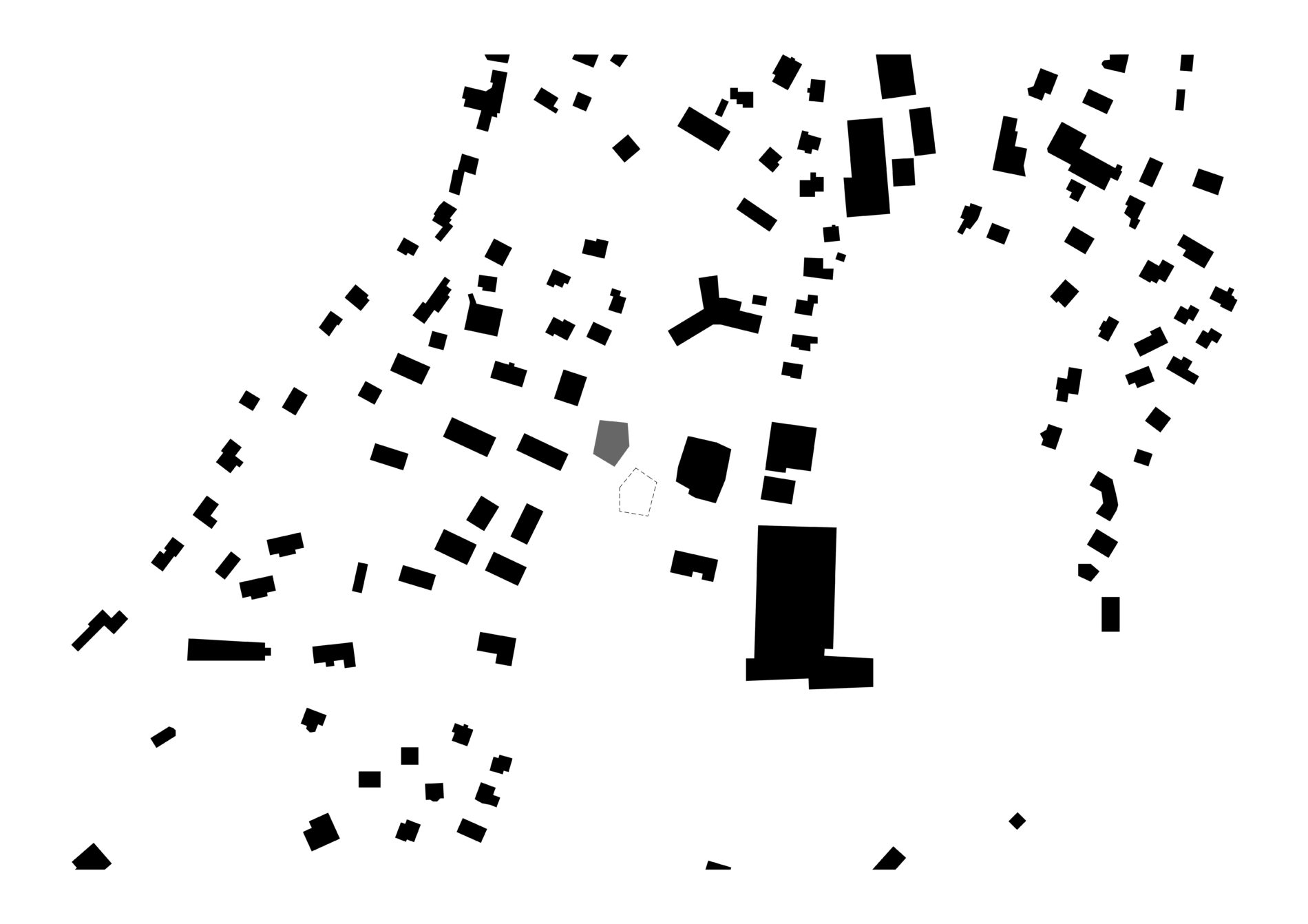 appartements protégés | orsières | schwarzplan| réalisation